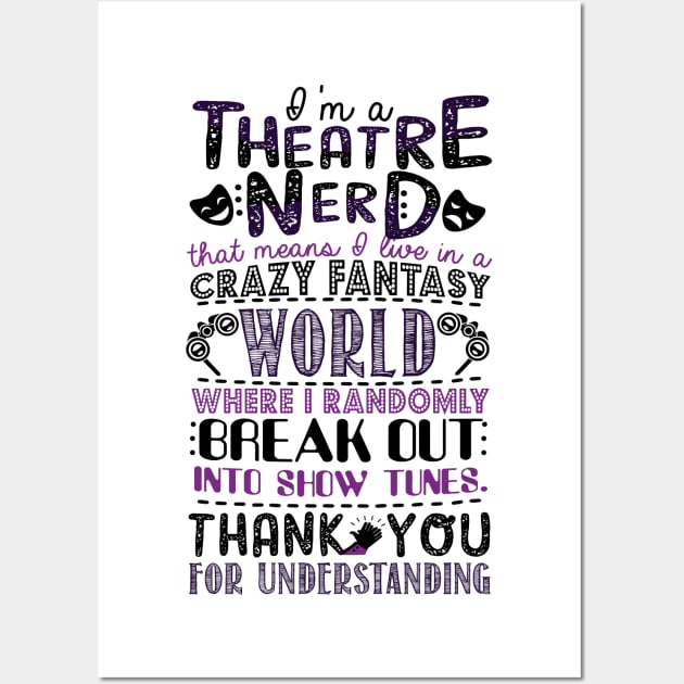 Broadway Fan Gift Wall Art by KsuAnn